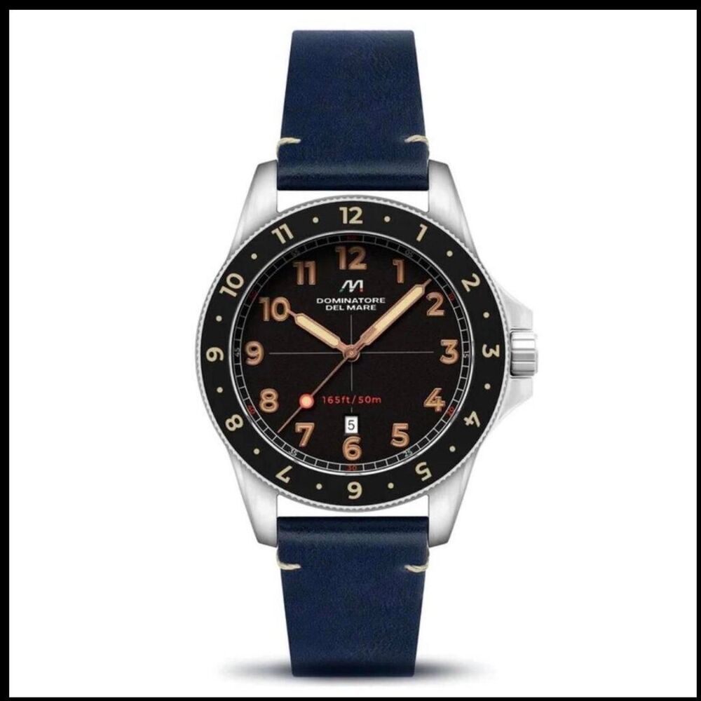 Unbranded Men's Black and Navy Watch - Picture 7 of 8